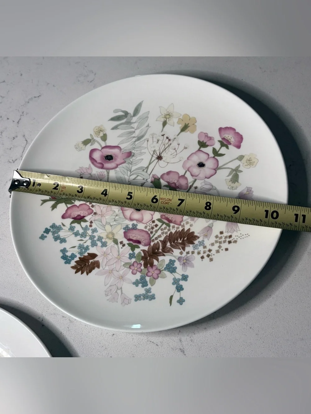 Wedgwood White and Black Meadow Sweet Bone China Backstamp